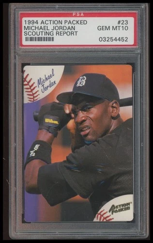 1994 Action Packed Minors #23 Michael Jordan (PSA 10)