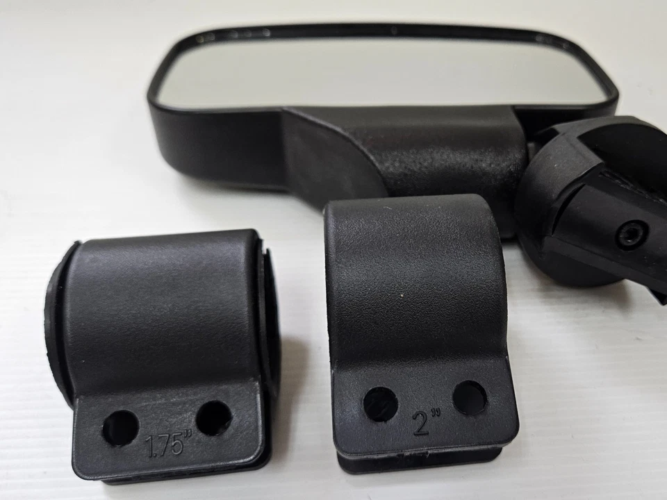 Espejo convexo de alto impacto vista lateral UTV 1,75"/2" de Kemimoto FTVMI017 Foto 2 de 4