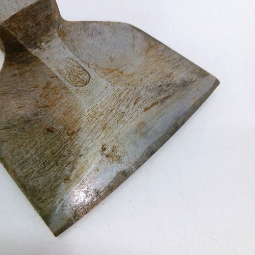 Japanese Vintage Adze Chouna 550mm Blade 95mm YAMASHIRONOKAMI Japan / AE055 - 第 11/14 張圖片