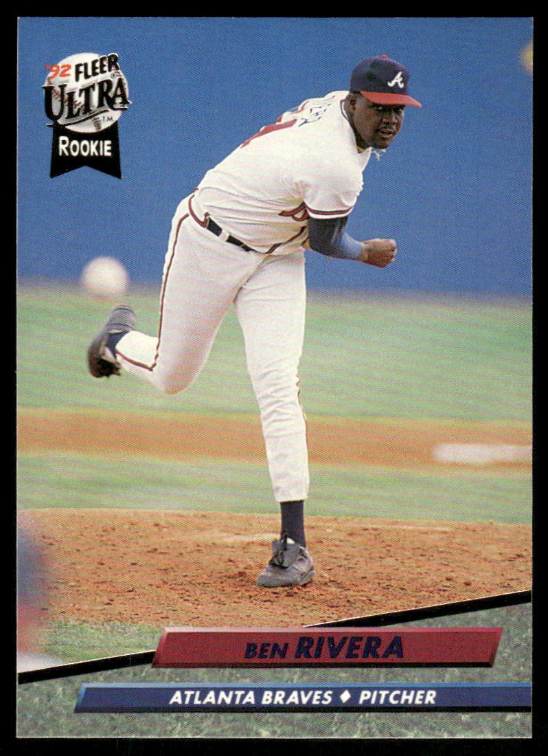 Ben Rivera RC 1992 Fleer Ultra #463 Atlanta Braves