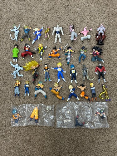 Figurines Goku + Bardock Dragon Ball Z - Série Gashapon - Occasion