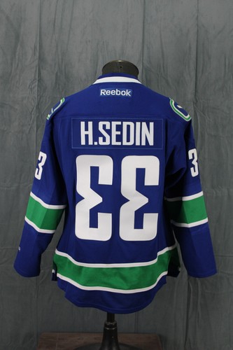 Vancouver Canucks Jersey (Retro) - Henrick Sedin #33 - Men's Medium - Picture 8 of 12