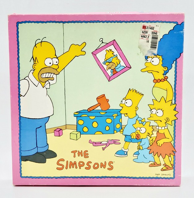 Vintage Milton Bradley The Simpsons 250 PC Jigsaw Puzzle ...