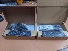 2x SonicWALL 01-SSC-5545 802.3 AT Gigabit PoE Injector Black w/ AC Power Cord