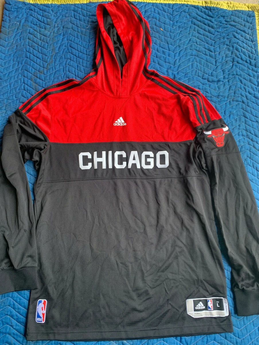 Chicago bulls warm up hoodie 2025