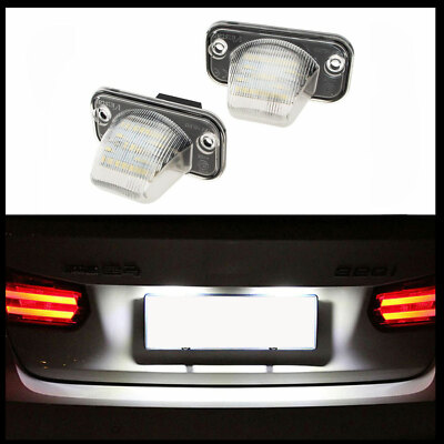 For VW T4 IV MK4 from 1990-2003 2x LED license plate lighting 18 SMD