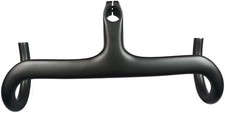 Bike Handlebar Bicycle Road Carbon Fiber Handbars Stem Integrated UK Store