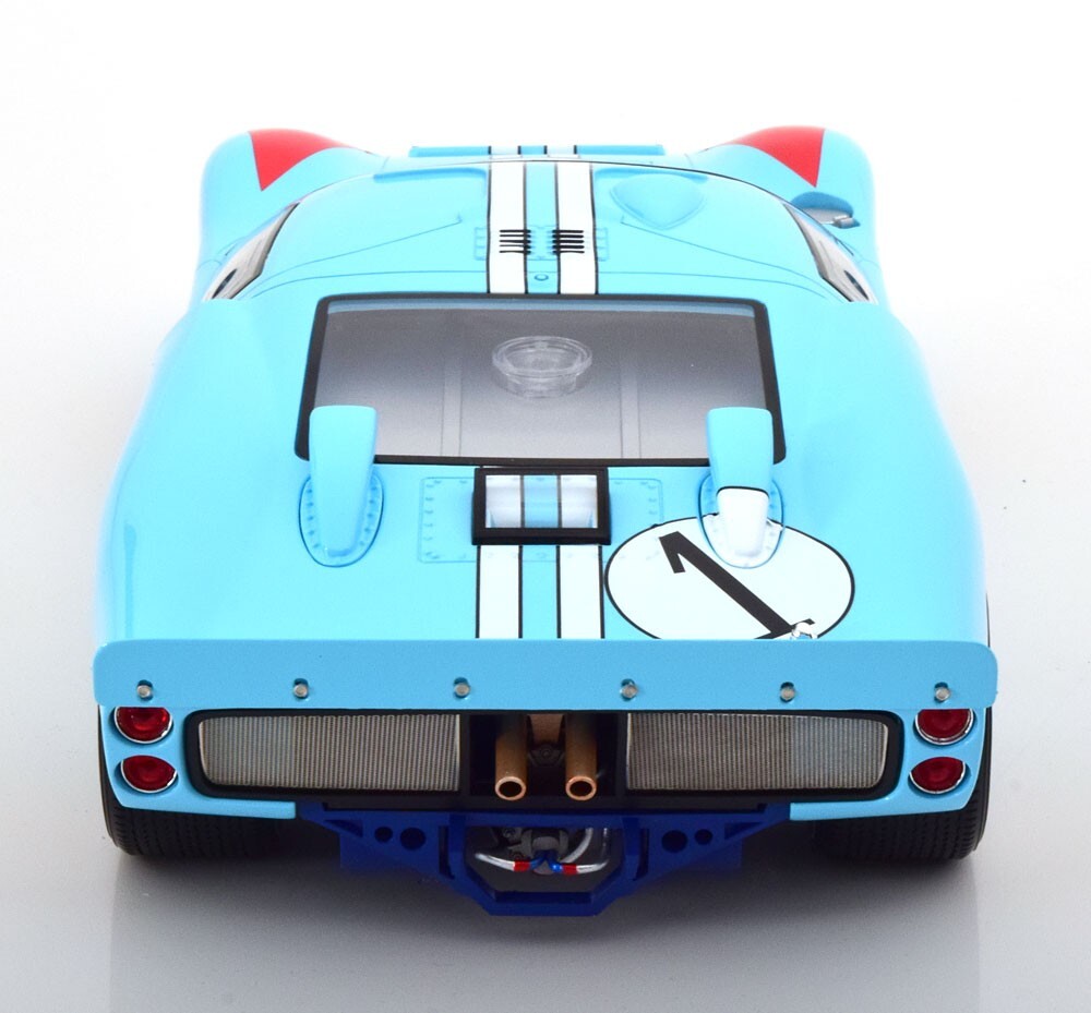 1966 FORD GT40 MK2 #1 LIGHT BLUE Ken Miles 2nd LeMans 24 1/12