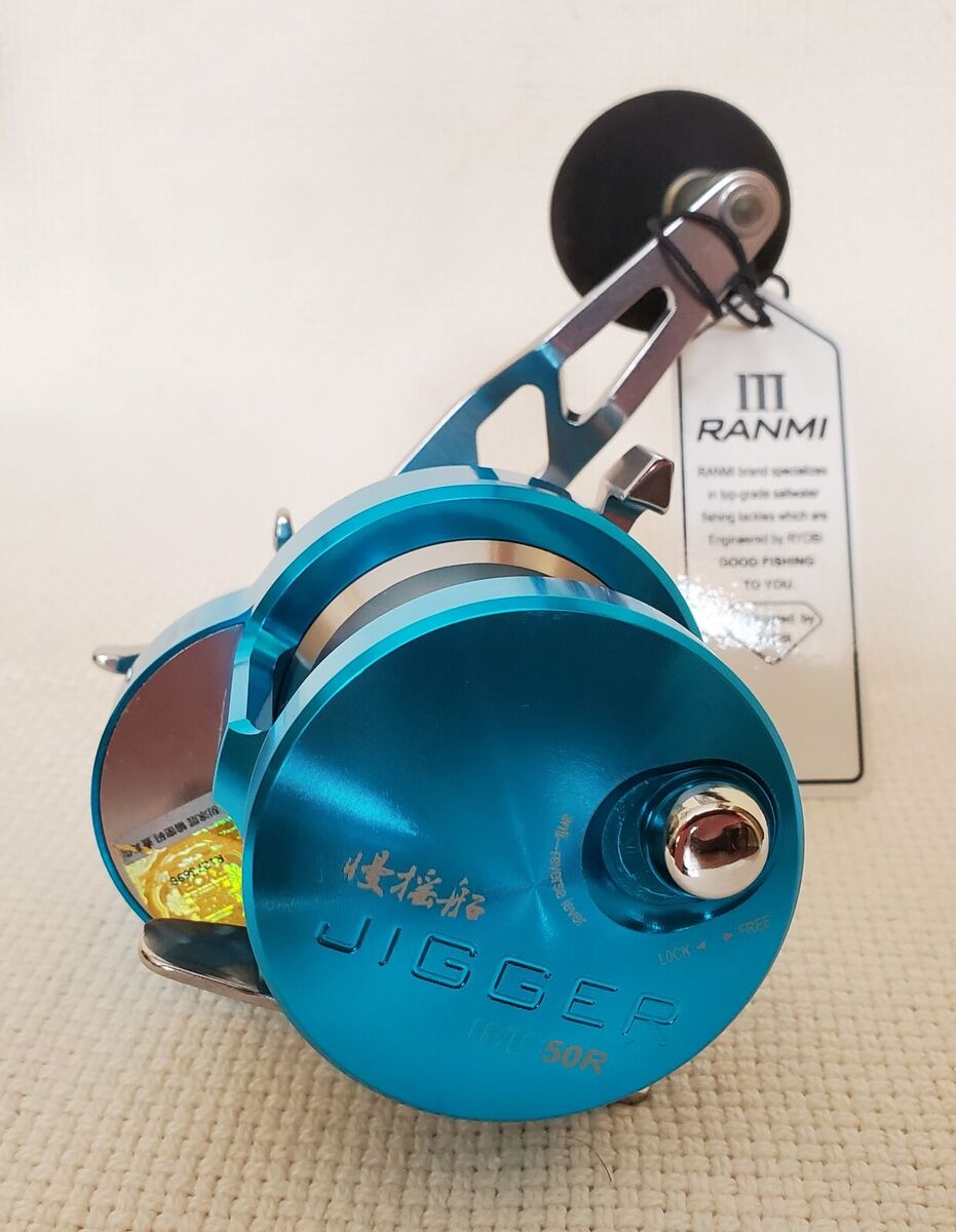 RYOBI RANMI JIGGER BT50 FISHING REEL - LEFT HAND | eBay RYOBI RANMI JIGGER BT50 FISHING REEL - LEFT HAND | eBay