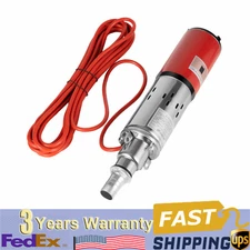 12V Stainless Steel Submersible Pump Deep Well Water DC Pump 1500L/H Durable HOT