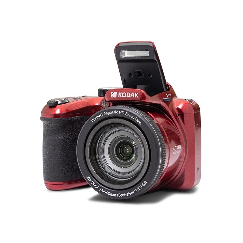 KODAK PIXPRO AZ405 DIGITAL 20MP 40x Zoom BRIDGE CAMERA in Red (UK Stock)