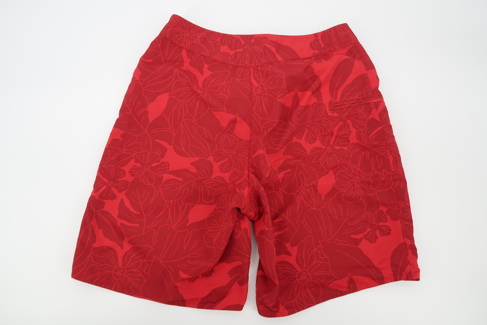 Patagonia Men's Red Floral Wavefarer Board Shorts Trunks Surf Nylon Size 30 thumbnail 5