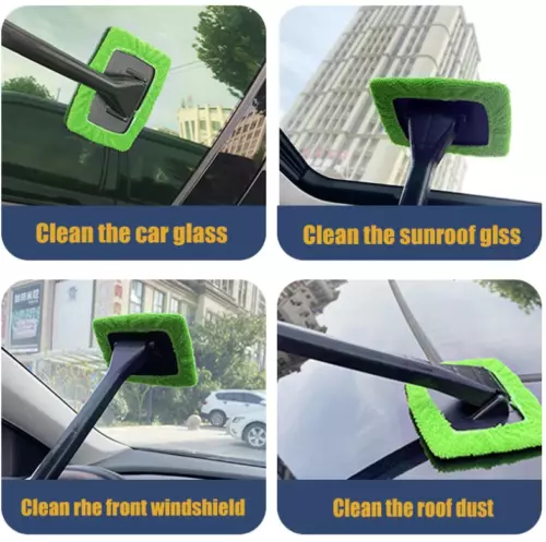 3Pcs/set Car Window Cleaner Brush Kit Windshield Cleaning Tool for Glass Wiper - Picture 2 of 10
