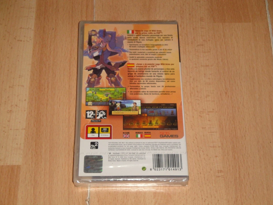 WILD ARMS XF RPG DE MEDIA VISION - 505 GAMES PARA LA SONY PSP NUEVO PRECINTADO - Imagen 2 de 2