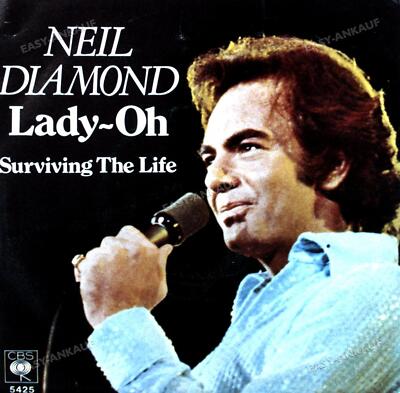 Neil Diamond - Lady-Oh 7in 1977 (VG+/VG+) '