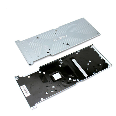 1PCS GPU Back Plate Rear Panel Cover Repair for NVIDIA RTX 2080 Graphics Card