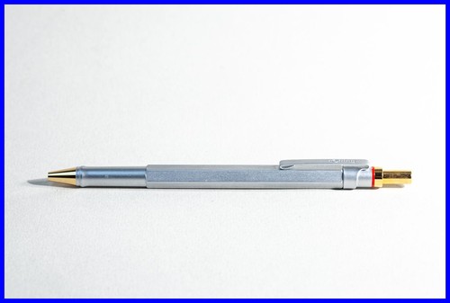 1990s Rotring 600 mechanical pencil in SILVER & GOLD for 0.5mm refills - GERMANY - Picture 2 of 6