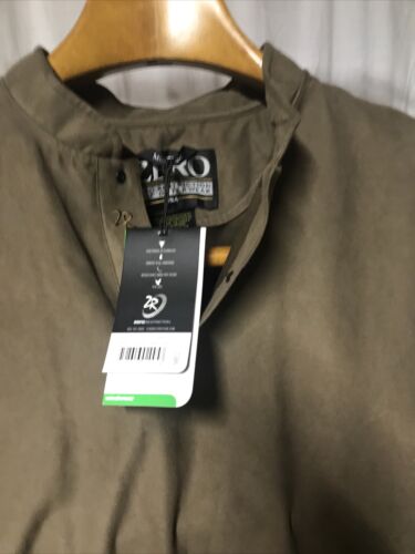 ZERO Restriction Golf Outerwear SnapVest Microsuede Brown Mens Size M - Picture 2 of 12