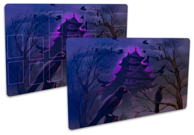 No.3423 Yugioh TCG Custom Playmat Shien's Castle of Mist YGO Card Game Play Mat