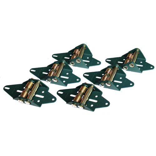 Garage Door Green Hinge Spring Load 4 Panel Commercial System Close Tight Seal