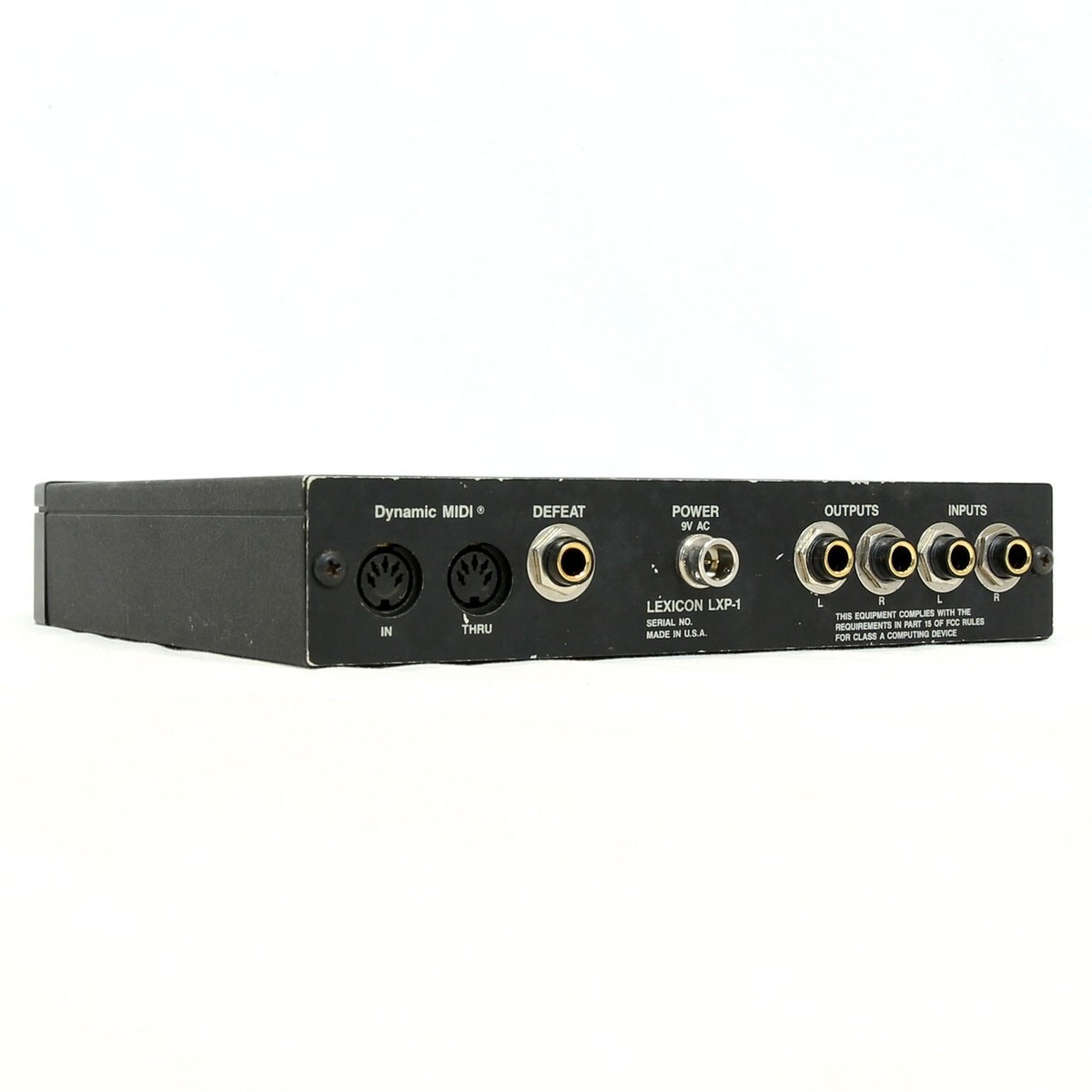 USED Lexicon LXP-1 LPX1 Guitar Effects Reverbs most popular USA 
