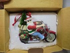 Harley-Davidson Screeching Santa Resin Ornament 2001 — photo 1