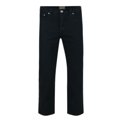 Kam Herren Übergröße Regular Fit Jeans Stretch (Kbs10106), Schwarz Eu 102to163cm