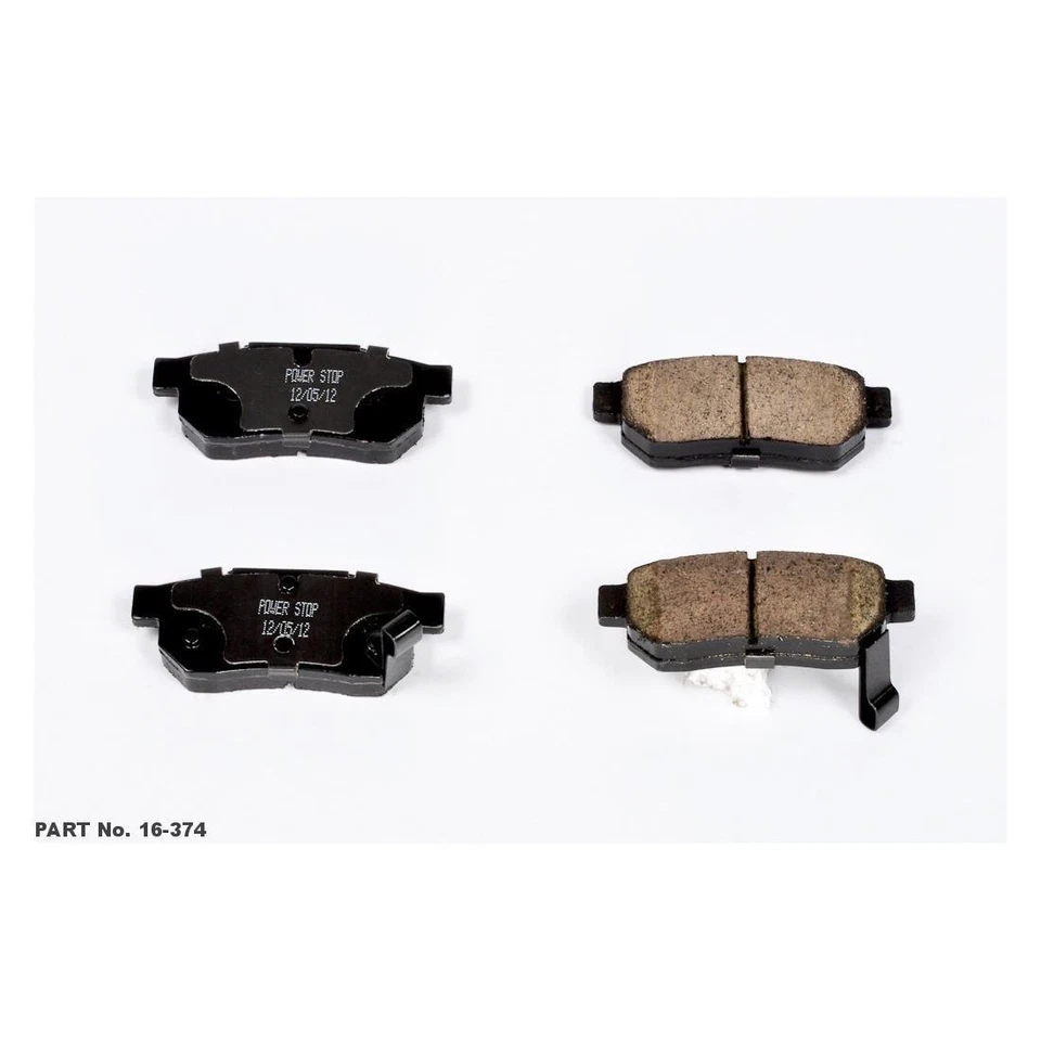 Pastillas freno trasero Acura Integra 1992 1991 1990 1989 1988 1987 1986 Foto 2 de 2