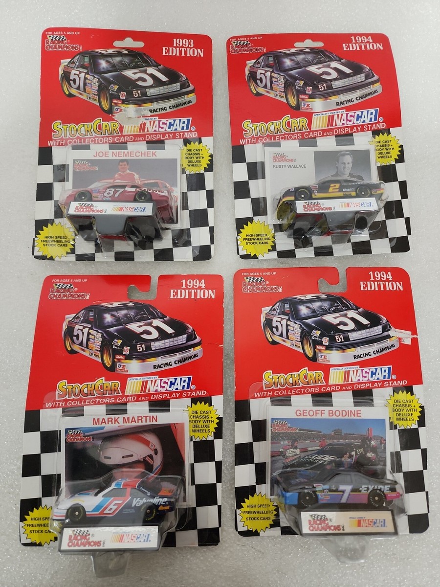 Racing Champions NASCAR ミニカー 4台セット Racing Champions NASCAR 1/64 Scale Diecast Cars Lot Of Four