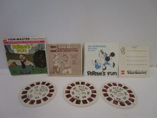 GAF View-Master Complete 3 Reel Set Popeye's Fun B527 -  135 