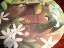 Coalport Collectors Plate HOME DELIVERY Swallow/ house martins ? GARDEN VISITORS