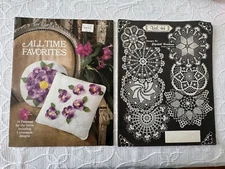 Designs by Elizabeth Hiddleson Volume 44 Crochet Pattern Book EUC + Bonus