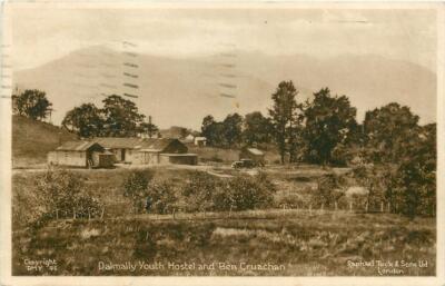 Dalmally Scotland Youth Hostel And Ben Cruachan OLD PHOTO