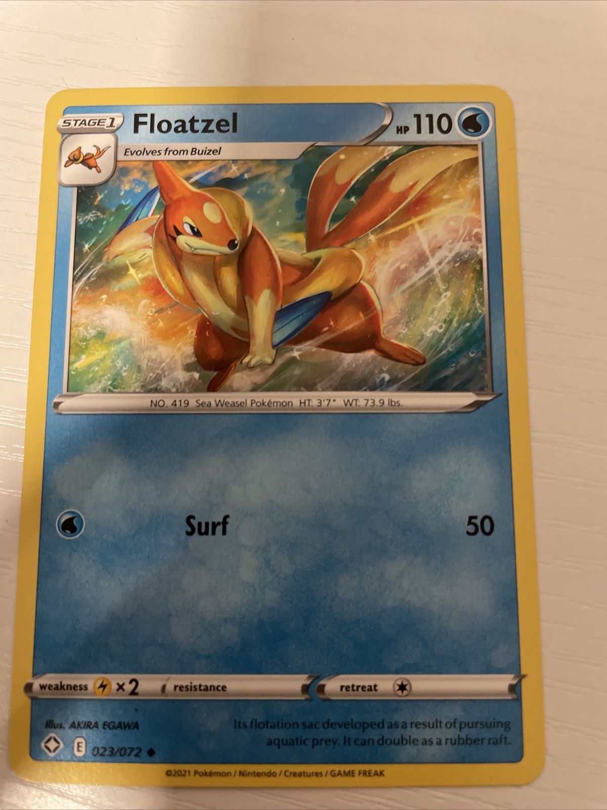 Floatzel 23/72