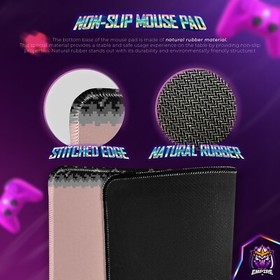 The Legend of Zelda Retro Start Screen Gaming Desk Mat - Nostalgic NES Mouse Pad