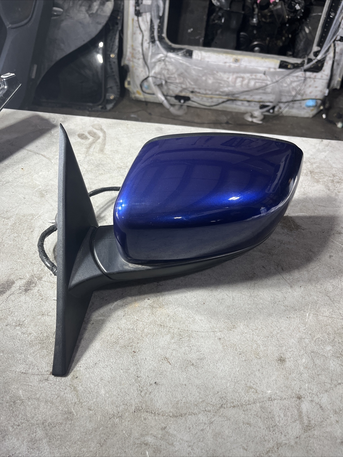 ✅ 2014-2017 MASERATI GHIBLI EXTERIOR LEFT DRIVER SIDE VEIW MIRROR BLUE OEM
