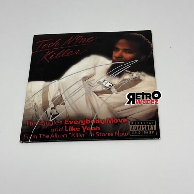 Tech N9ne Everybody Move CD Single SIGNED Promo strange music underground rap