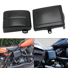 Battery Side Cover For Harley Dyna Wide Glide FXDWG Street Bob Switchback 06-17