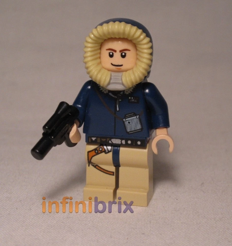 Lego Han Solo Minifigure Hoth Parka Hood from set 7879 Star Wars