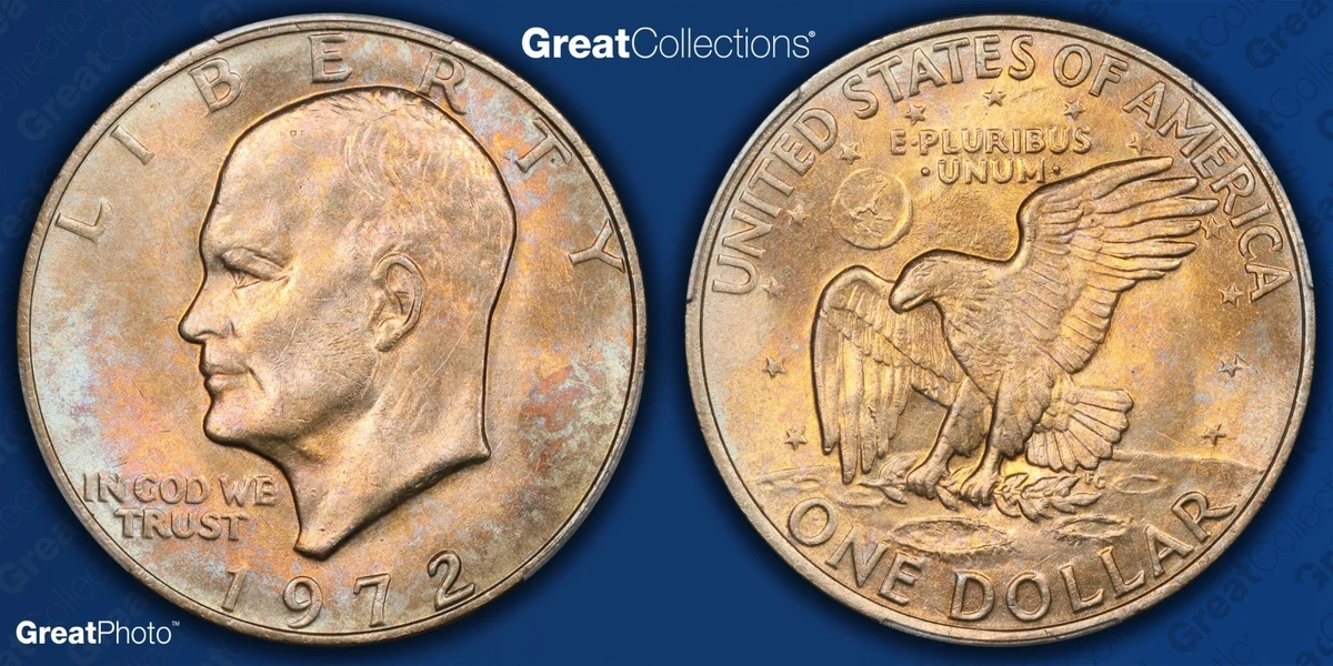 Philadelphia 1972 Eisenhower Dollars (1971-1978) for sale | eBay