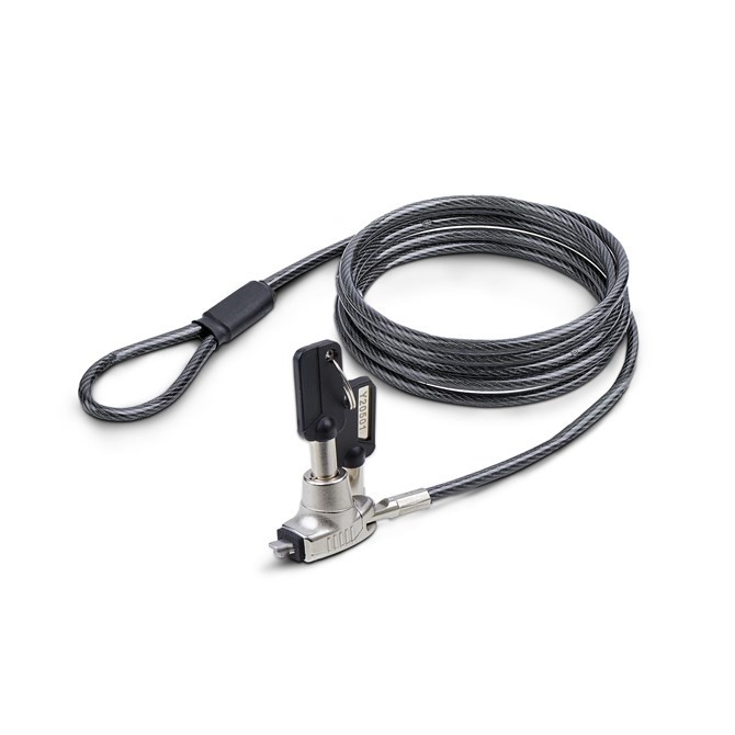 StarTech.com Slim Lock Noble Wedge� Slot Compatible 5ft 1.5m Locking Cable Desk