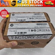New Allen-Bradley 1769-OB16 CompactLogix 16 Pt 24VDC D/O Module US Free Tax