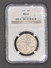1941 Walking Liberty Half Dollar | NGC MS64