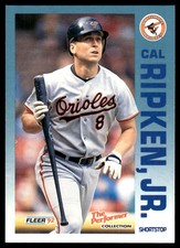 Cal Ripken Jr. 1992 Fleer 7-Eleven/Citgo The Performer #5 Orioles MLB READ