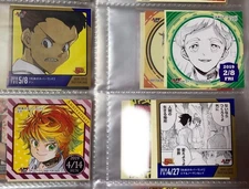The Promised Neverland 365 Days Stickers Emma Norman Ray Don Set 4pcs JUMP SHOP