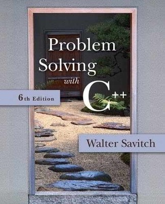 Problem Solving with C++ (6th - Paperback, by Savitch Walter - Acceptable