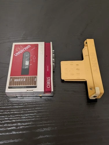 Sony Walkman WM-F10 FOR PARTS OR REPAIR (Untested) Rare Vtg