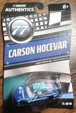 NASCAR Authentics 2024 Wave 09 Carson Hocevar Delaware Life 1/64 Diecast #77