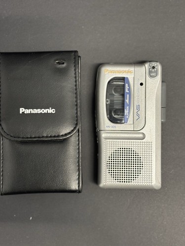 PANASONIC VAS RN-305 HANDHELD CASSETTE VOICE RECORDER VOICE ACTIVATED SYSTEM
