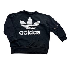 Adidas Original Trifolio ADC Moda M Boxy Pesado Sudadera Blanqueada Ropa de Calle